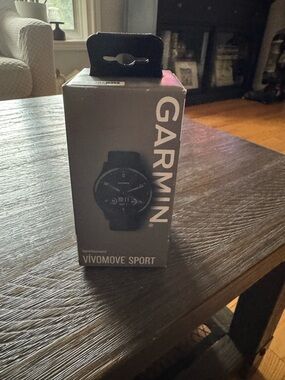 Garmin vívomove Sport Hybrid Smartwatch - Black